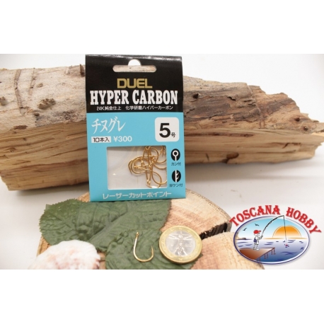 1 Sachet 10pcs love Duel cod. K363 sz.5 carbon with crown FC.A160
