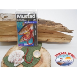 1 Pack de 5 pièces Mustad la pêche à la traîne de la morue.92567NPBER sz.5/0 couronne FC.A261