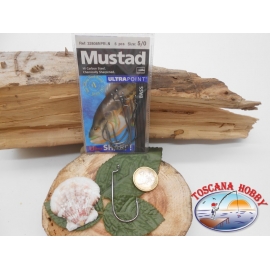 1 Pack de 5 pièces Mustad cod.32808NPBLN sz.5/0 couronne FC.A269