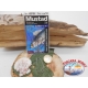 1 Packung 3pz angelhaken Mustad antincaglio cod.W3261BLN sz.1/0 FC.A271