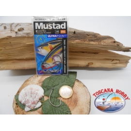 1 Pack de 5 uds Mustad autoferranti ojo de bacalao.39951BLN sz.4/0 FC.A274