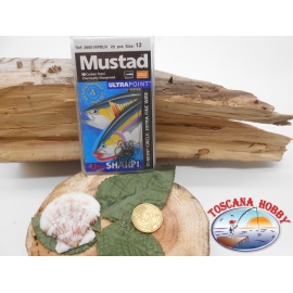 1 Packung 25pz angelhaken Mustad autoferranti öse art. - nr.39951NPBLN sz.12 CF.A275