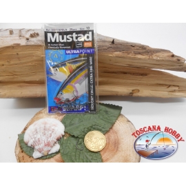 1 Conf 25 pz ami Mustad autoferranti occhiello cod.39951NPBLN sz.10 FC.A277