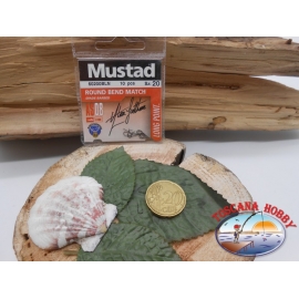 1 sachet de 10 pcs Mustad cod.60200BLN sz.20 FC.A314