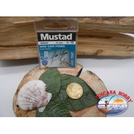 1 bolsa de 10 uds Mustad-cod.60005N sz.10 FC.A323