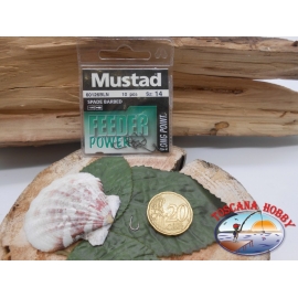 1 bustina da 10 pz ami Mustad cod.60126BLN sz.14 FC.A326