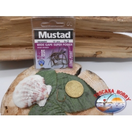 1 bustina da 10 pz ami Mustad cod.60006BR sz.2 FC.A329