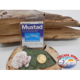 1 bustina da 25 pz ami Mustad cod.80000BR sz.26 FC.A338