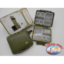 1 box Meiho Fly MFS-242 con accessori waterproof, per minuterie FC.B8