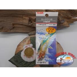 Paquete de 2 de cebo de pesca de arrastre en la piel de un pez de Yo-Zuri cod.E274 sz.10 FC.A455