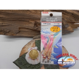 Pack 2 señuelos para pesca de curricán de la piel de un pez de Yo-Zuri cod.E290 sz.11 FC.A456