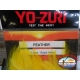 Packung mit ca 100 federn Yo-Zuri cod. Y232-BY bright-yellow FC.T27