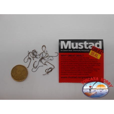 1 pack of 25 pcs Mustad "great deal" series Nymph sz.14 FC.A512