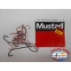 1 pack of 25 pcs Mustad "great deal" series saltwater hooks sz.6 FC.A515