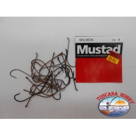 1 pack de 25 pcs Mustad "grande" série de Saumon sz.4 FC.A521