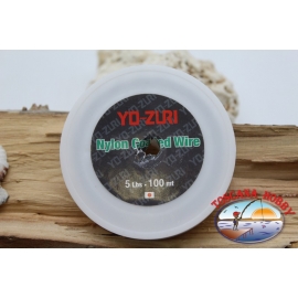 El cable de acero sello de Yo-zuri 100m - 5lbs FC.F35