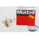 1 paquete de 25 pcs Mustad "gran cantidad" de la serie de ganchos de la Carpa sz.12 FC.A537