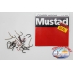 1 paquete de 25 pcs Mustad "gran cantidad" de la serie Gruesos ganchos de sz.10 FC.A538
