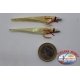 Confezione 2 esche da traina in pelle di pesce Yo-Zuri cod.E279 sz.9 FC.A547