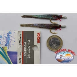 Packung 2 köder trolling in der haut von fisch Yo-Zuri cod.E277 sz.10 FC.A550