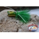 Popperino para la pesca con mosca,la Pantera Martin,2cm, col.hol. rana verde de ojos.FC.C43