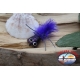 Popperino per pesca a mosca,Panther Martin,2cm, col.holographic blue.FC.T44