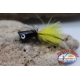 Popperino para la pesca con mosca,la Pantera Martin,2cm, col.negro/amarillo.FC.T47