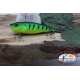 Popperino Minno ^ ^ Viper, 6cm-8gr, floating, tiger green, spinning. FC.V466