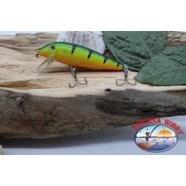 Artificiale Amy Minnow Viper,7cm-7gr, floating, orange/green,spinning. FC.V481