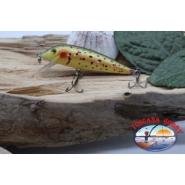 Am Min Minno V Viper, 7cm-7gr,floating, spotted dark orange, spinning. FC.V484A