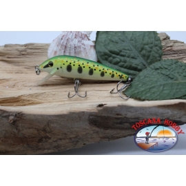 Amy Minnow Viper, 7cm-7gr, floating, maculato yellow, spinning. FC.V486