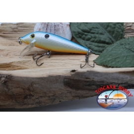 Amy Minnow Viper, 7cm-7gr, floating, white orange, spinning. V493