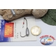 1bustina 4 pz Ami piombati con gancio Mustad, cod.91766BLN-a