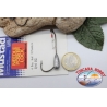 1bustina 4 pcs plumbed hooks with hook Mustad, cod.91766BLN-a