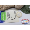 1bustina 4 pz Ami piombati Mustad offset, cod.37173BLN-a