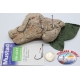 1bustina 5 piezas ganchos plomados con gancho Mustad, cod.37175BLN-b