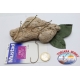 1 sachet 5 pcs Crochets de plomb décalés Mustad, cod.39116BR-2