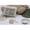 1 caja de 100 unidades Mustad-cod.267 n.1, Limerick Gancho FC.B9A