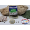 1 box 50pz Angelhaken Mustad cod.286A nr. Match-3-Hook-FC.B10A