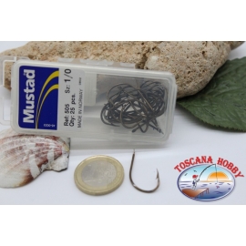 1 box 25pz Angelhaken Mustad cod.505 nr. 1/0 FC.B14A