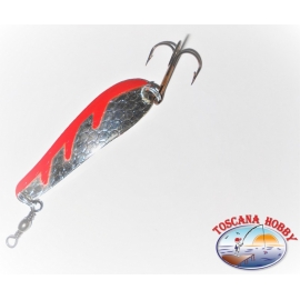 Tirol wave spoon 3 from gr. 12. Color silver and Red. R. 403