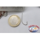 1 boîte de 50pcs hameçons Mustad cod.515N pas.2 Tout Rond FC.B15A