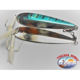 Spoon wavy mackerel with feather from gr.38 size 6 by 15 cm R. 394