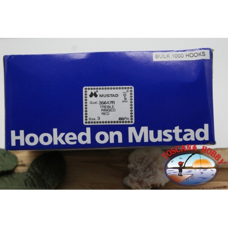 rosse FC.H1D 35647R 10 ancorette Mustad cod n.4 
