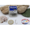 1 box 25pz Ami Mustad cod.539E n.6 occhiello FC.B19C