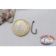 1 boîte de 25 pcs Mustad cod.540 n.8, l'oeillet en FC.B20B