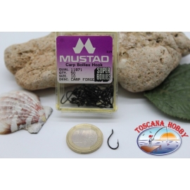 1 box 50pz ami Mustad cod. 11871, n.10, carp hook FC.B24B