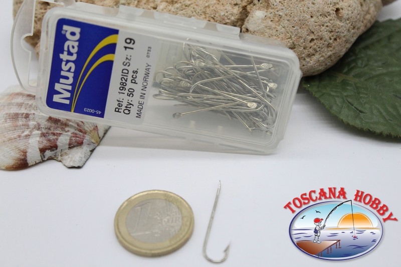 fc.b26d Aberdeen Hook 1 Box 50pz Ami Mustad COD n.19 1982id 
