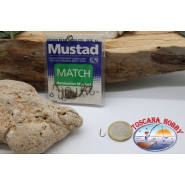 1bustina 25 pcs Mustad cod. 39844, no.12, Surf casting, no-kill, FC.B34A