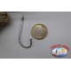 1box 25pz angelhaken Mustad cod. 92247, nr. 5/0, bait holder, FC.B36A